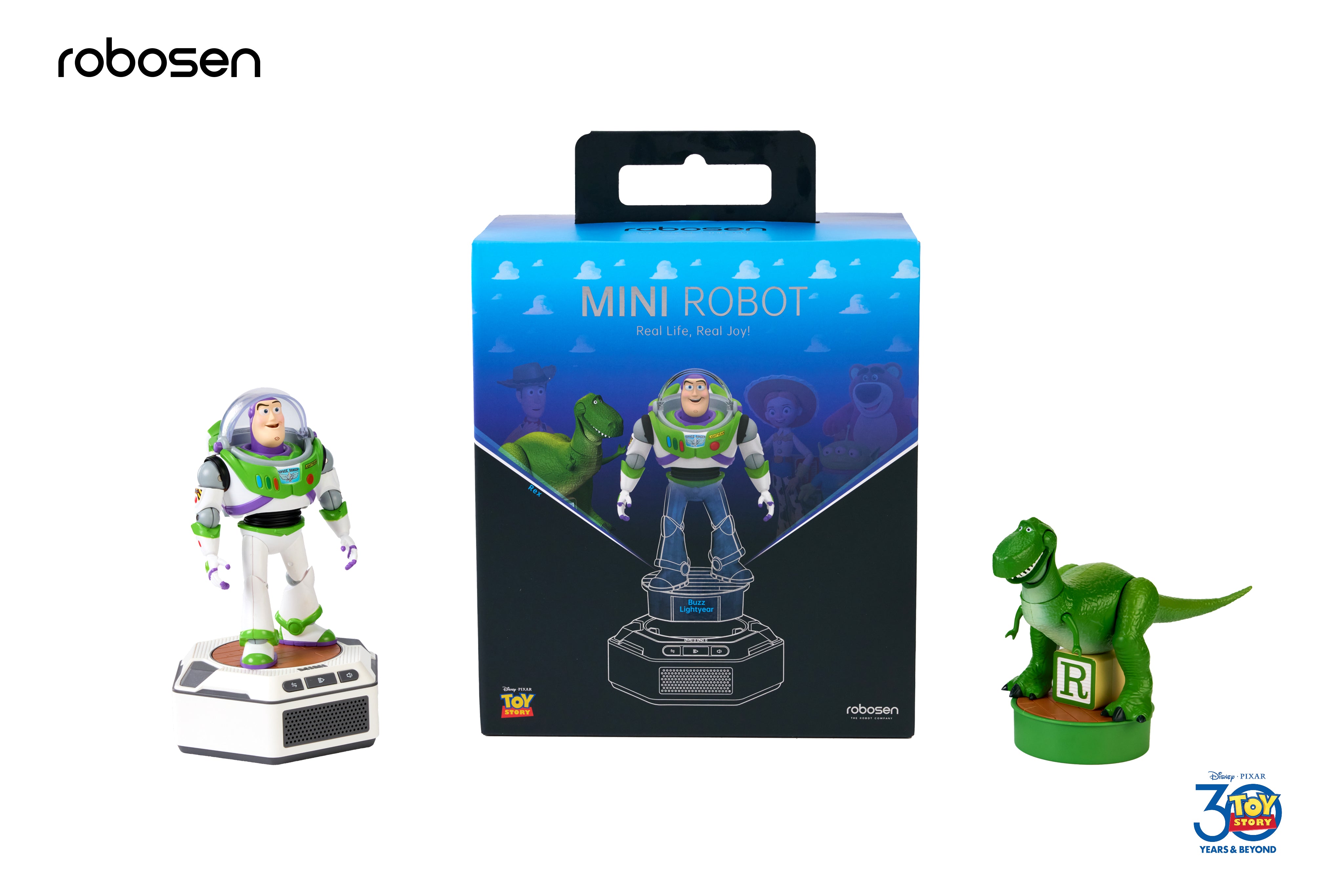 Robosen Mini Robot - Toy Story Kit - Buzz & Rex