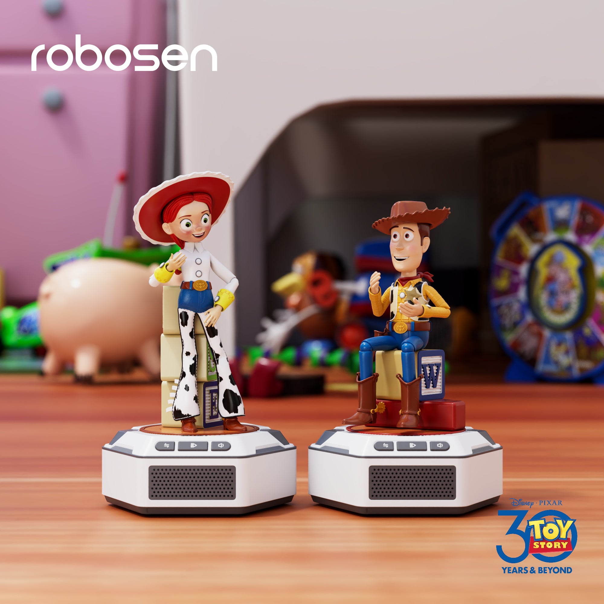 Robosen Mini Robot - Toy Story Kit - Woody & Jessie