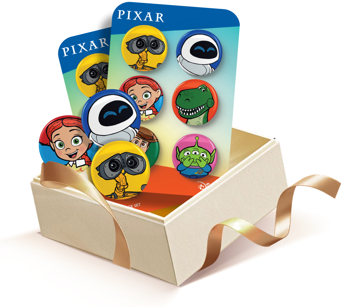 limited-edition-pixar-collection-badge-free-with-79-GBP-purchase-robosen-christmas-promotion