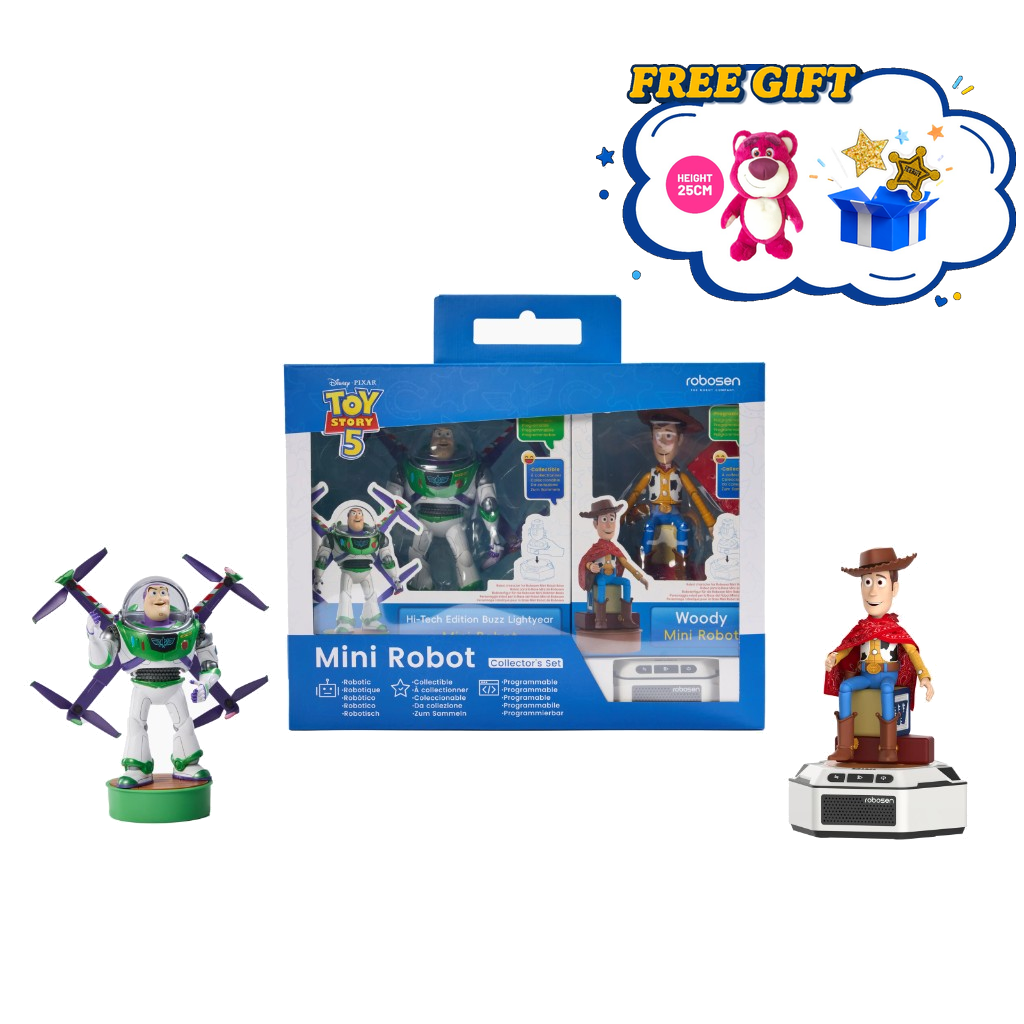 Mini Robot-Toy Story 5 Set-Hi-Tech Edition Buzz Lightyear & Woody