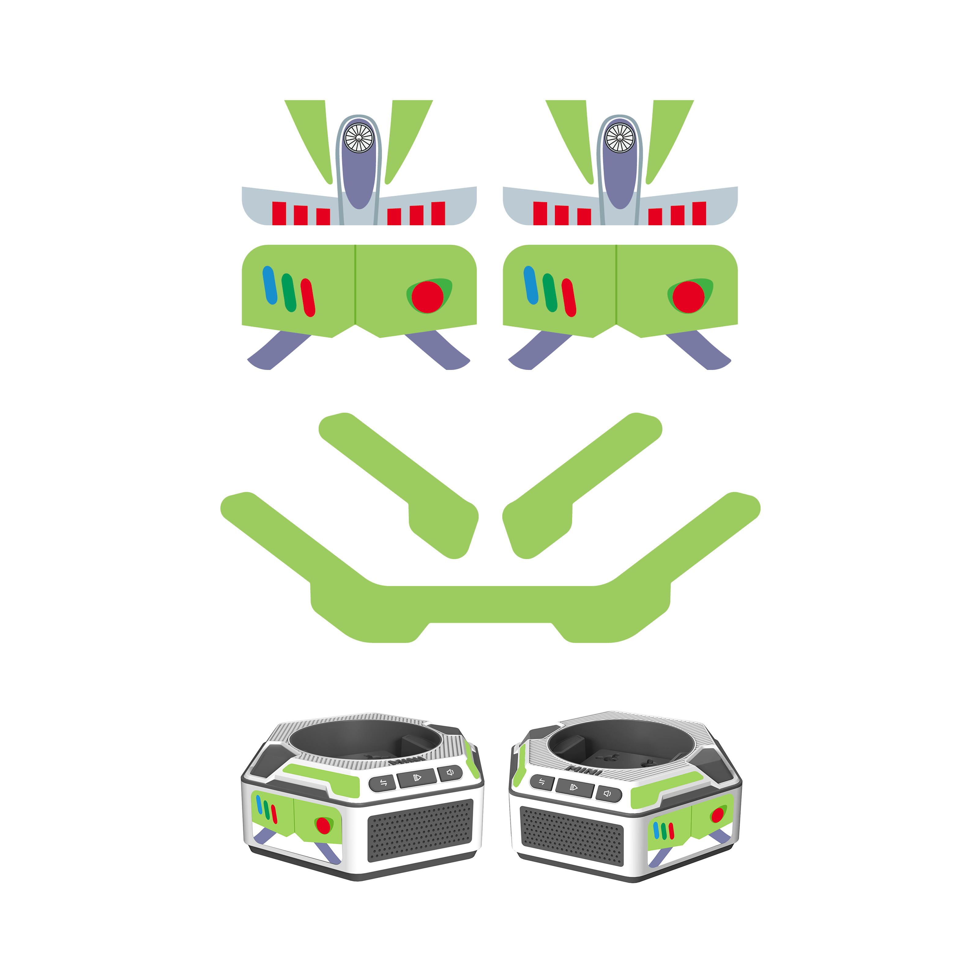 Mini Robot - Toy Story Kit - Buzz & Rex